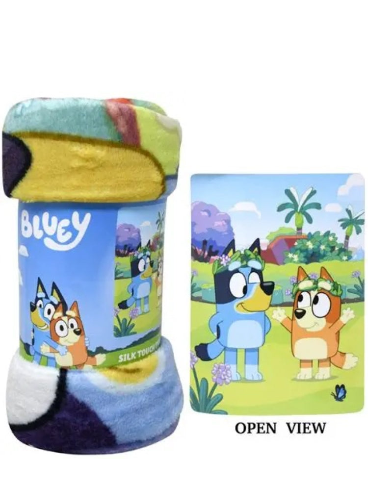 Cobija sabana de viaje bluey unisex