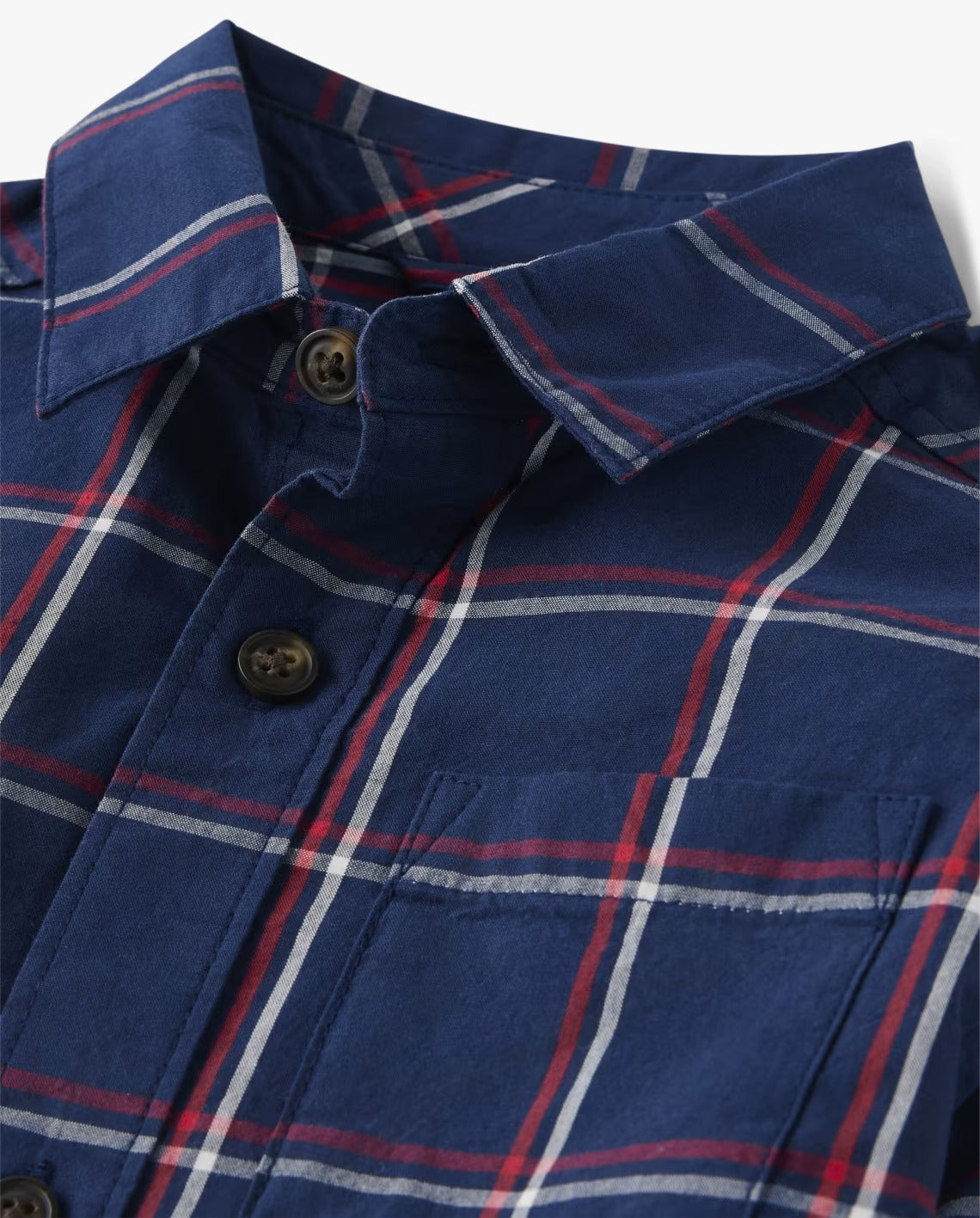 Camisa cuadros azul rojo Gymboree niño formal 33408752