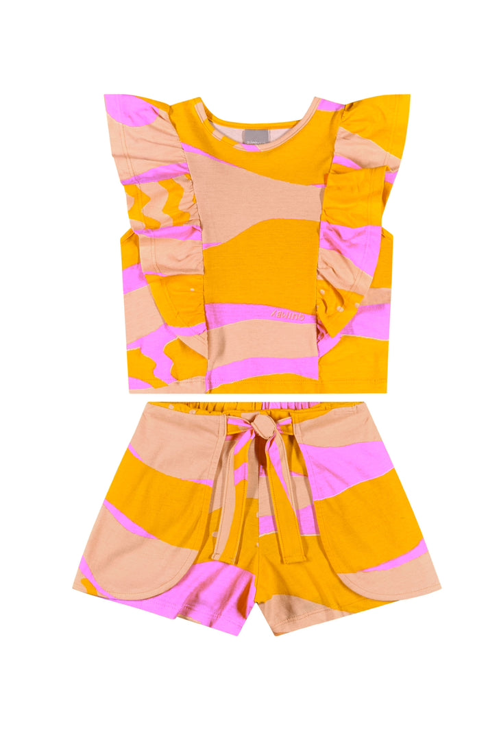 Set 2 piezas quimbykids short camisa 34180-LIS628