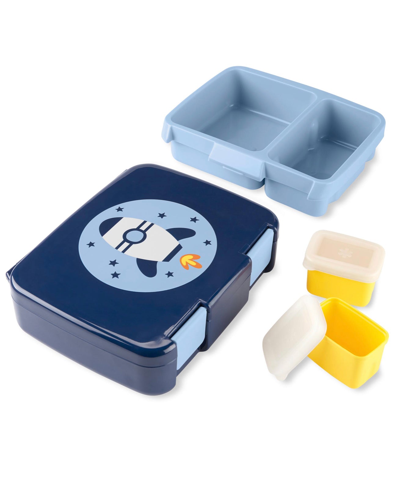 Contenedor Lonchera Bento box de Skip hop Cohete (by carters)