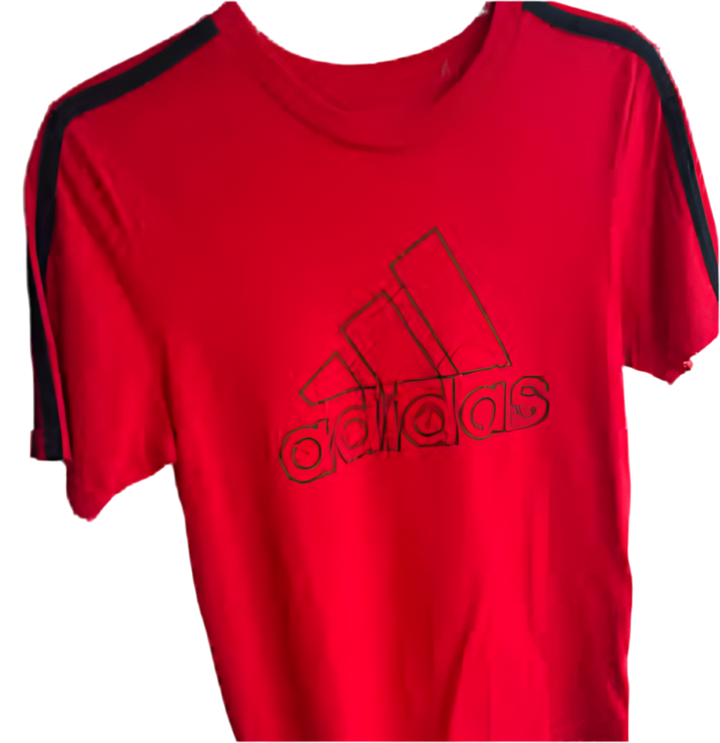 Camisa roja Adidas niño