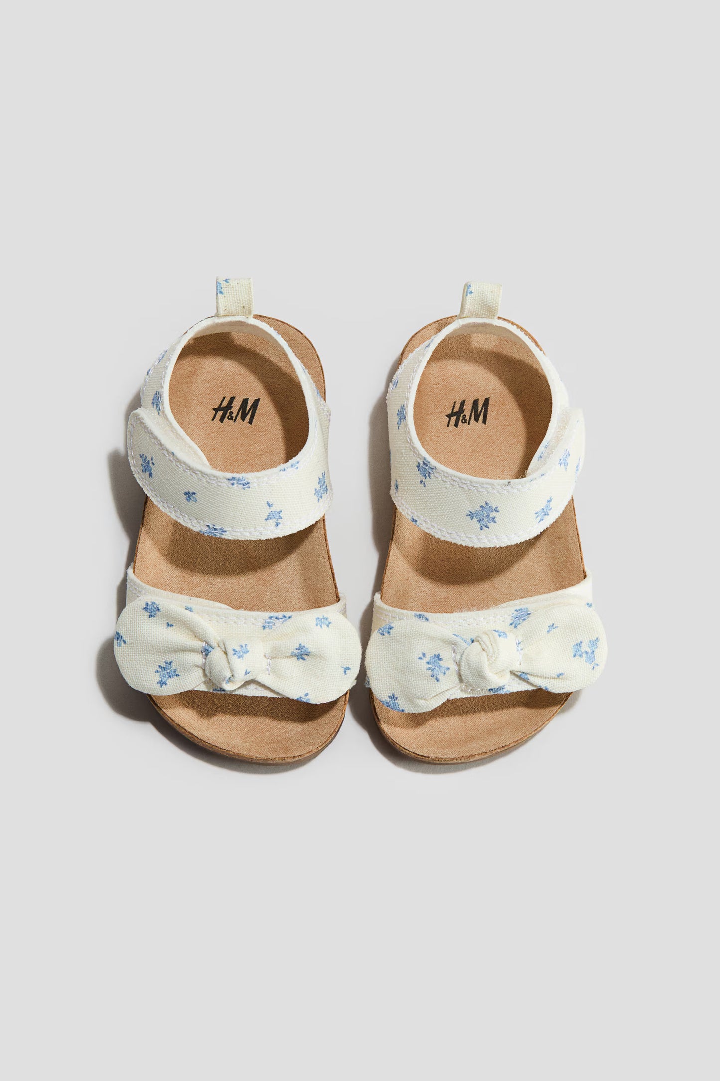 Sandalias blancas bebe niña H&M 1270781007