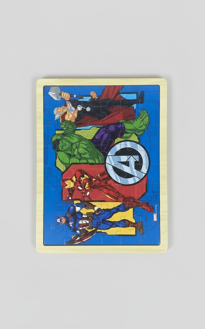 Juguete rompecabezas MT-MVL-WP20 niño avengers hulk iron man capitan america