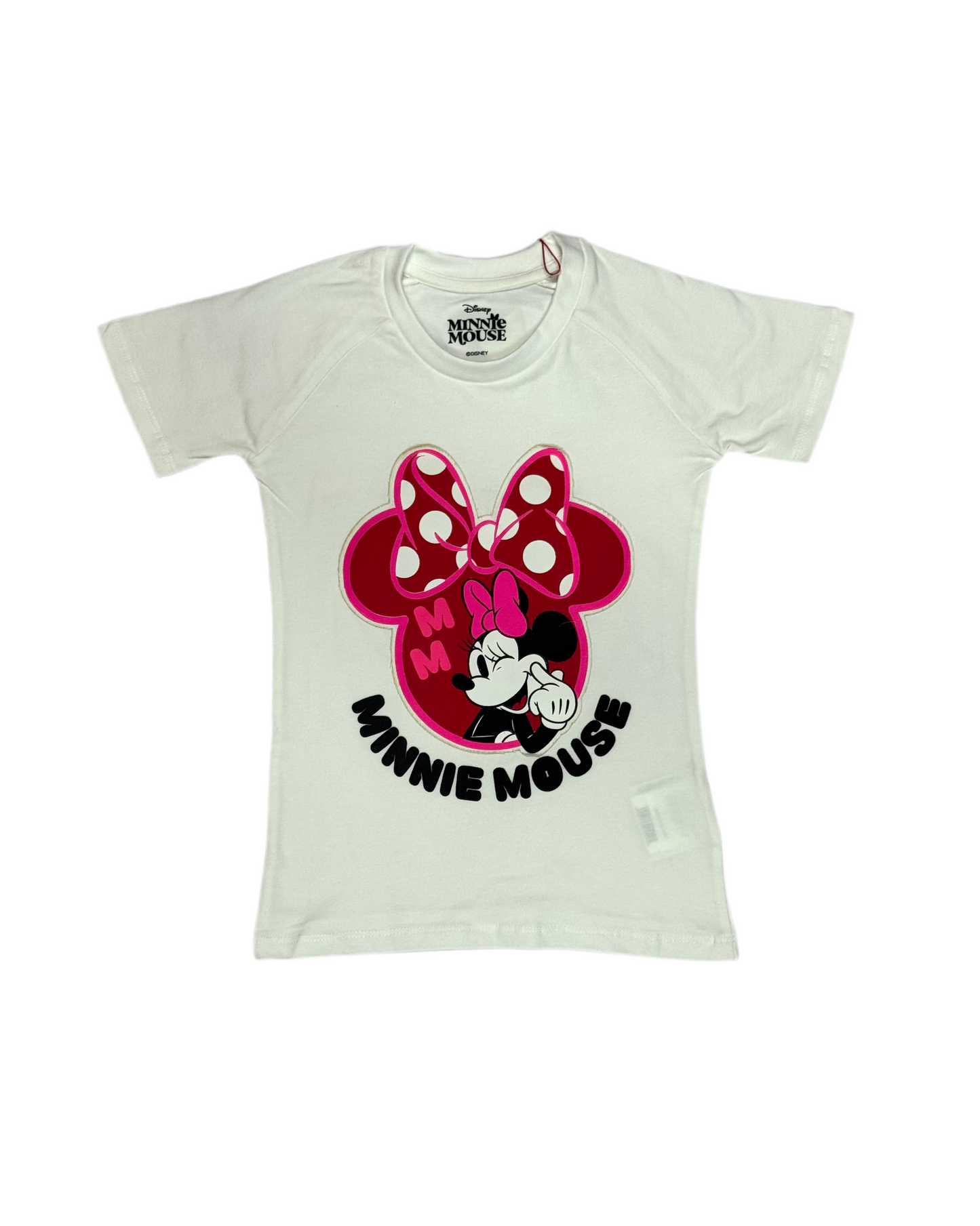 Camisa blanca niña Minnie Disney MM-2630 promo 3x1000