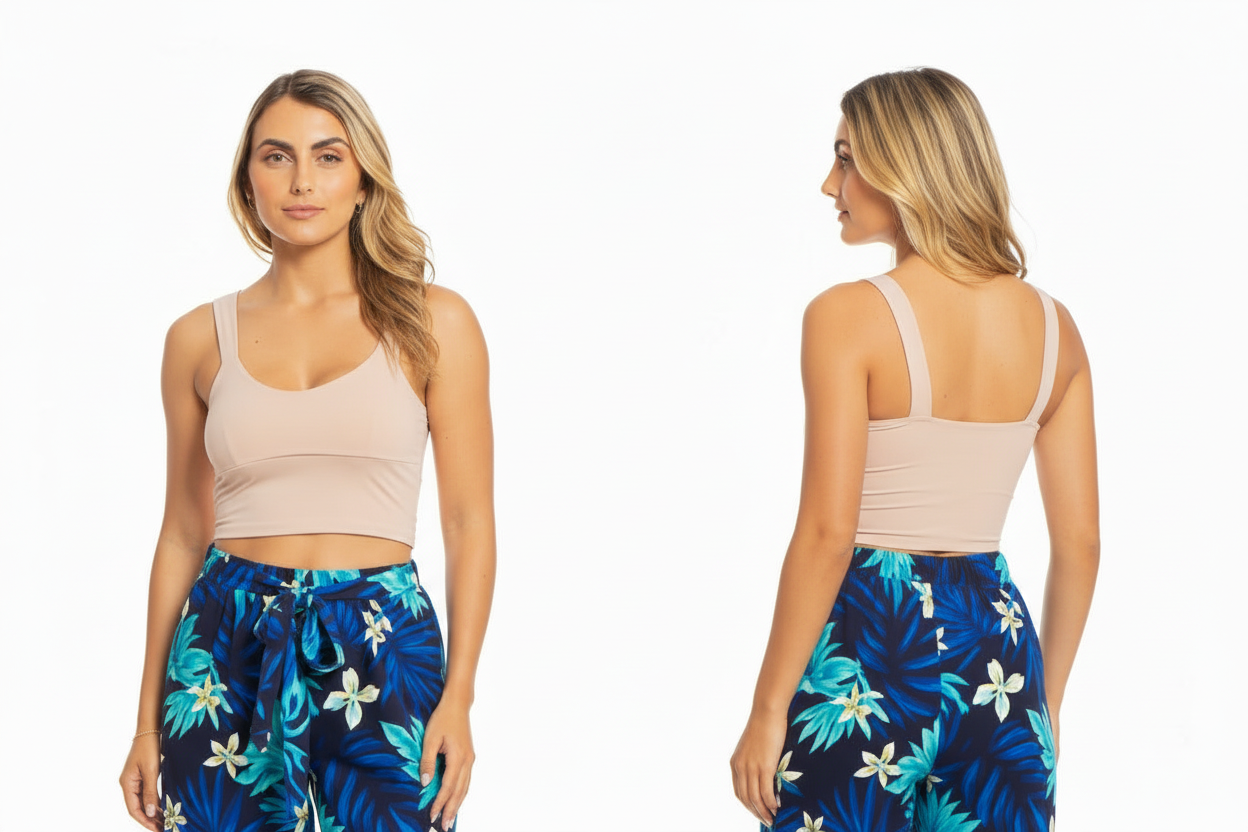 Camisa Blusa Dama nude Chic mi CTD1179-5 390345