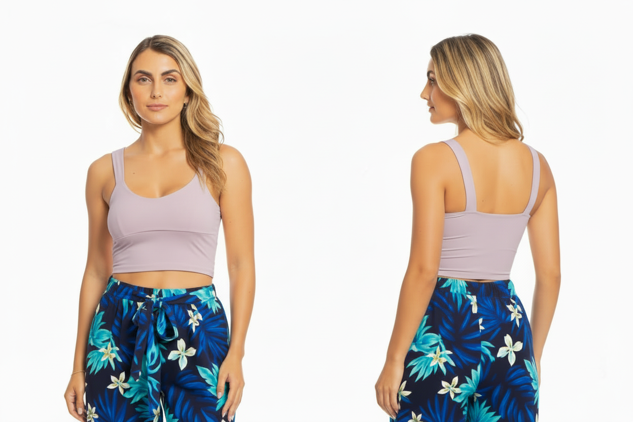 Camisa Blusa Dama morado lila Chic mi CTD1179-5 390345