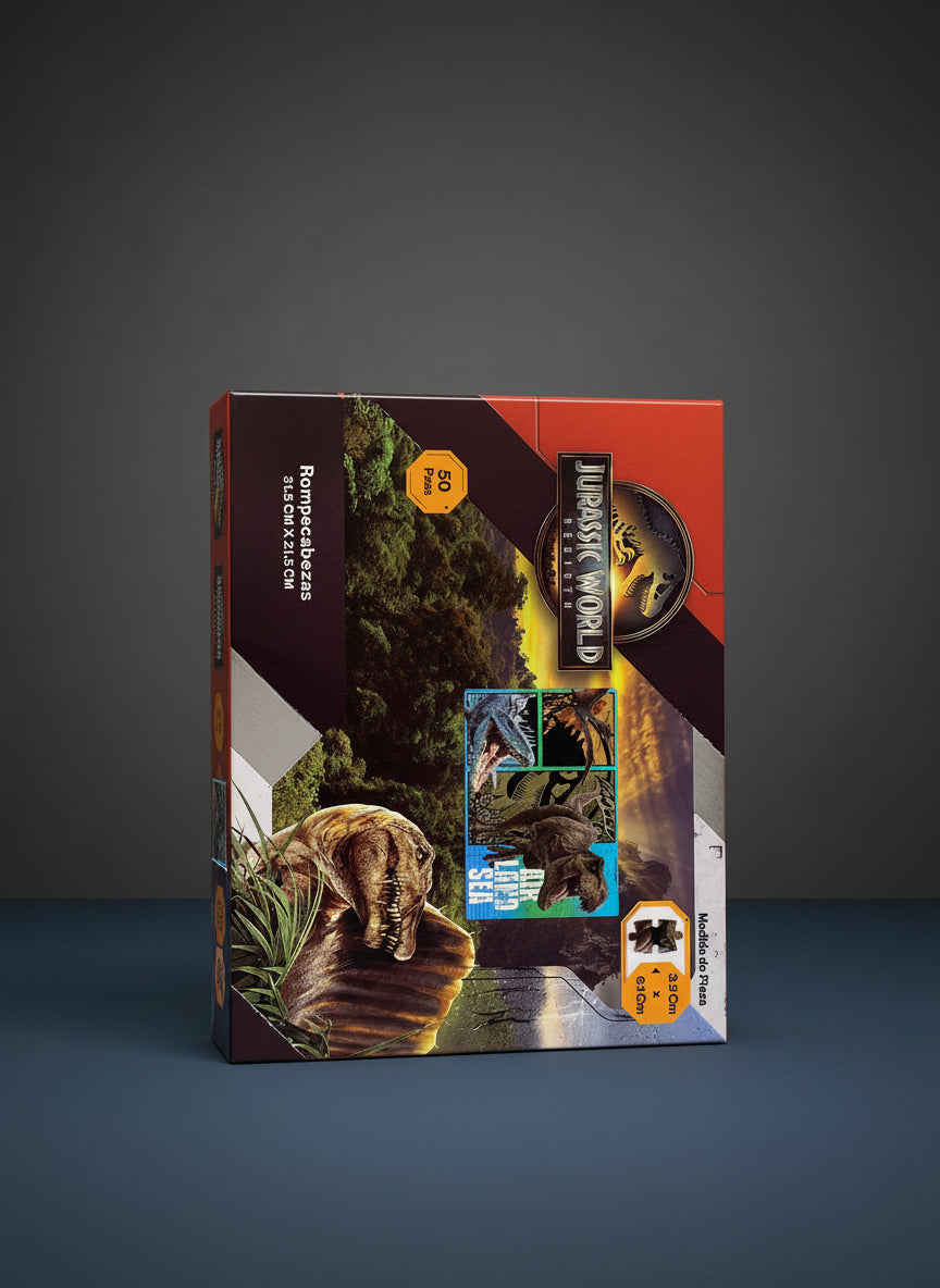 Juguete rompecabezas bebe niño juguete educativo 50 piezas jurassic park UT-JP-P50 390290250