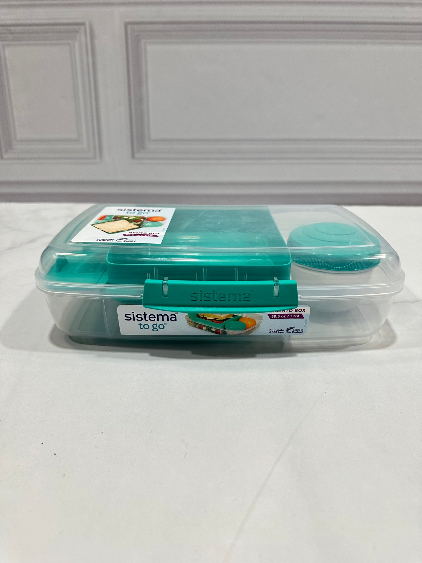 Contenedor para comida y lonchera sistema to go 59.5 oz bento