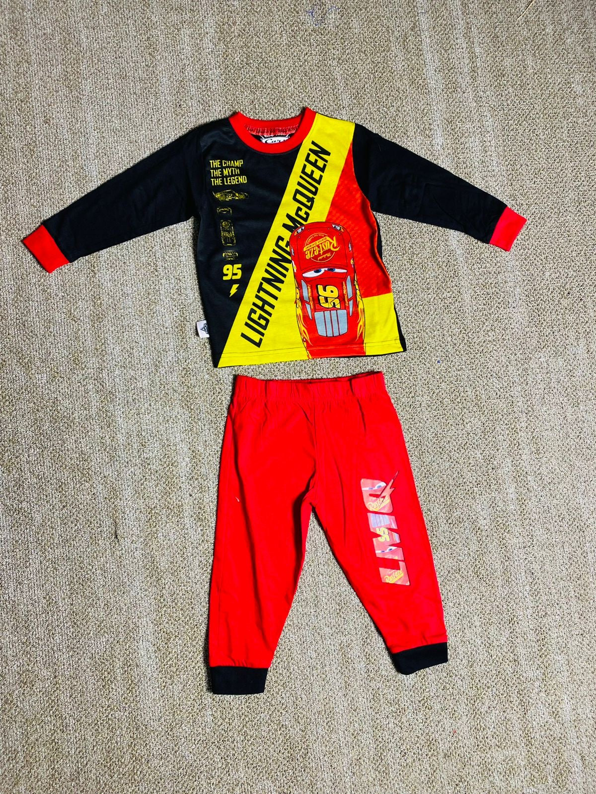 Set 2 piezas pijama rayo McQueen cars niño A3-C3-113N