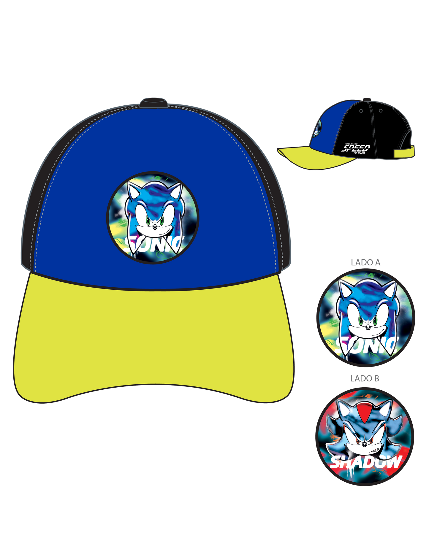 Gorra sonic speed niño St Jacks ACC0051501
