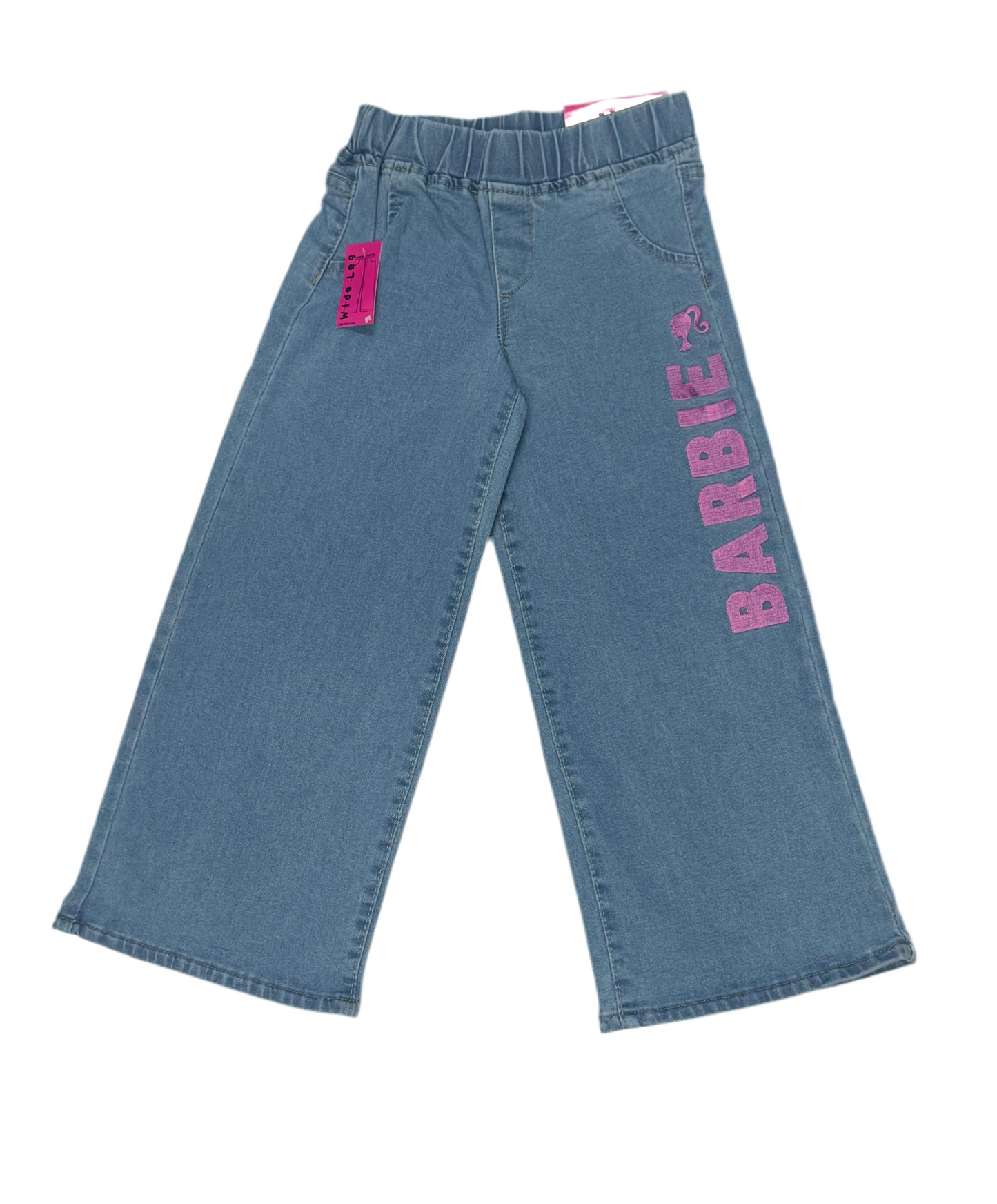 Pantalon jeans azul claro niña Barbie Disney BA-89978