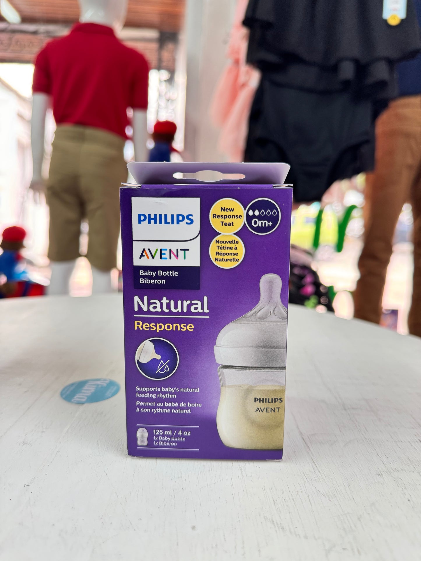 Biberon pepe anti-colic Avent 1 m+ Pepe 125 ml bebe niña niño