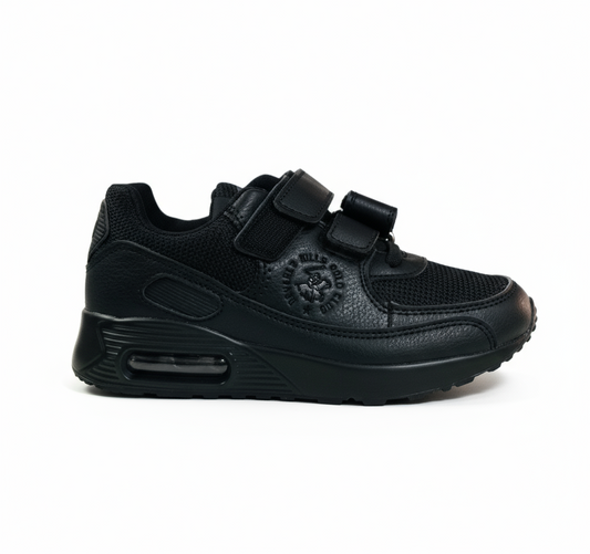 Tennis negros FISSION-BLI-BTS4-B  Niña Niño unisex Polo Club