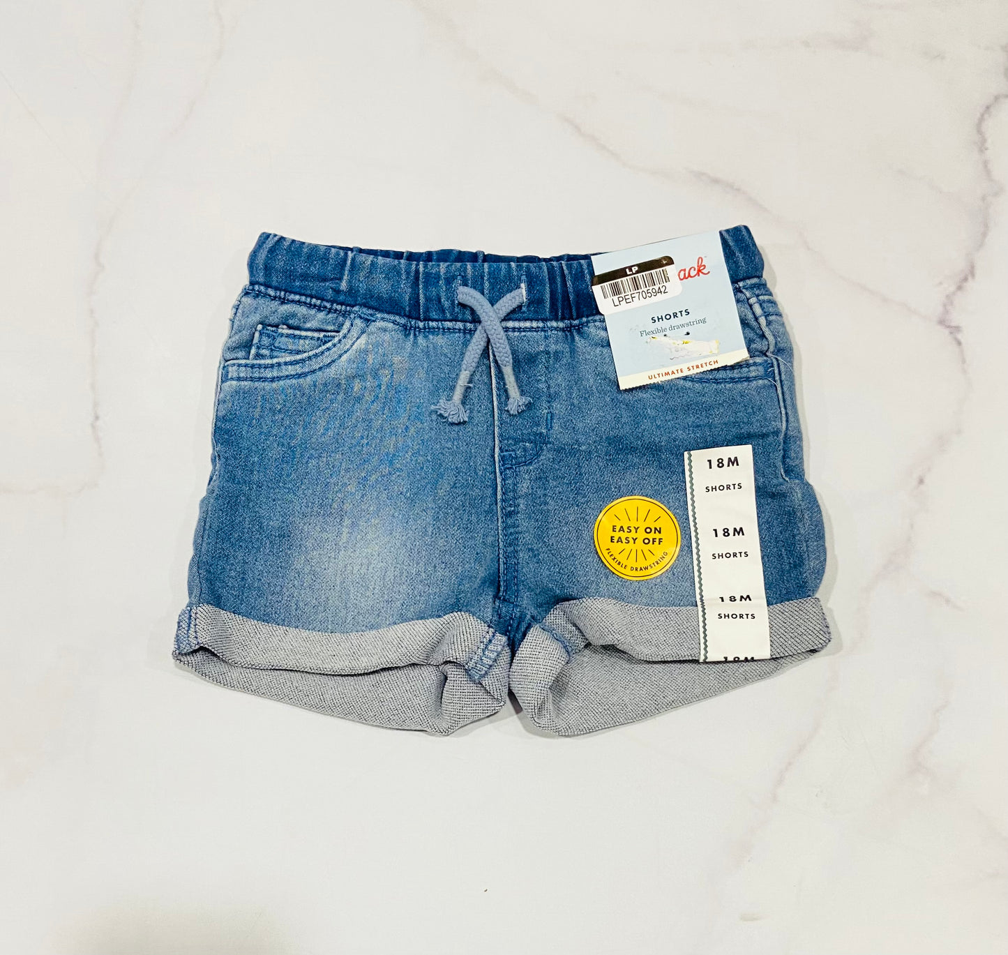 Short jeans azul Cat & Jack niña