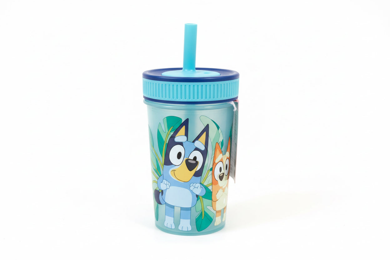 Termo Vaso bote Bluey pajilla 420 ML 744-50686 390290