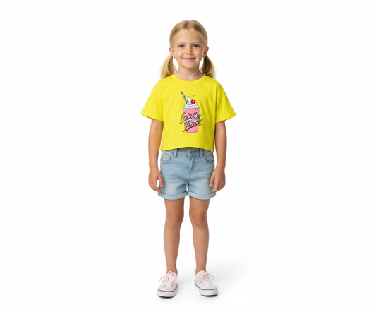Camisa amarilla helado cono ice cream niña Chic Mi CTG1182-45