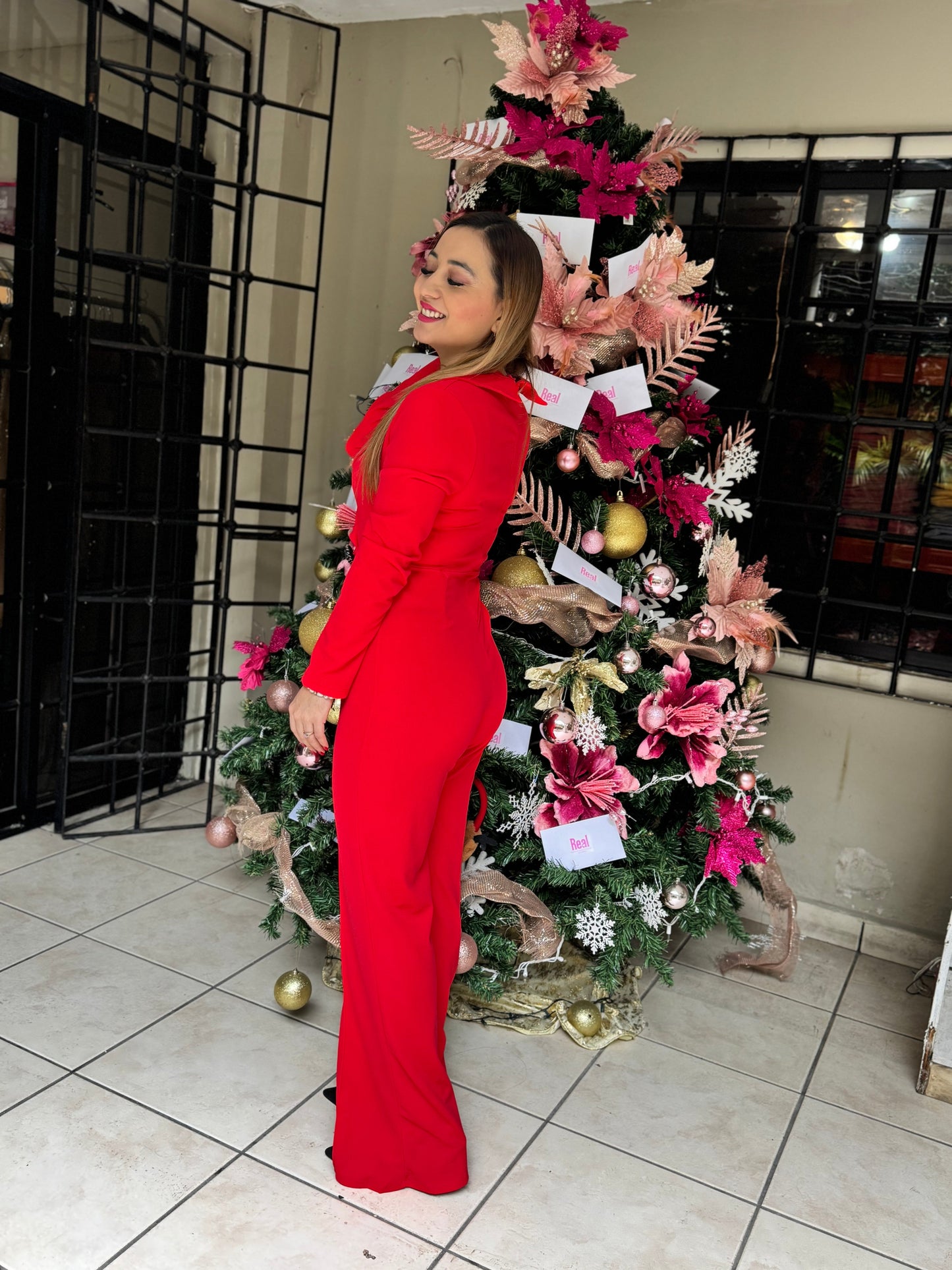 Jumpsuit rojo S-XL IN13-2601 790575