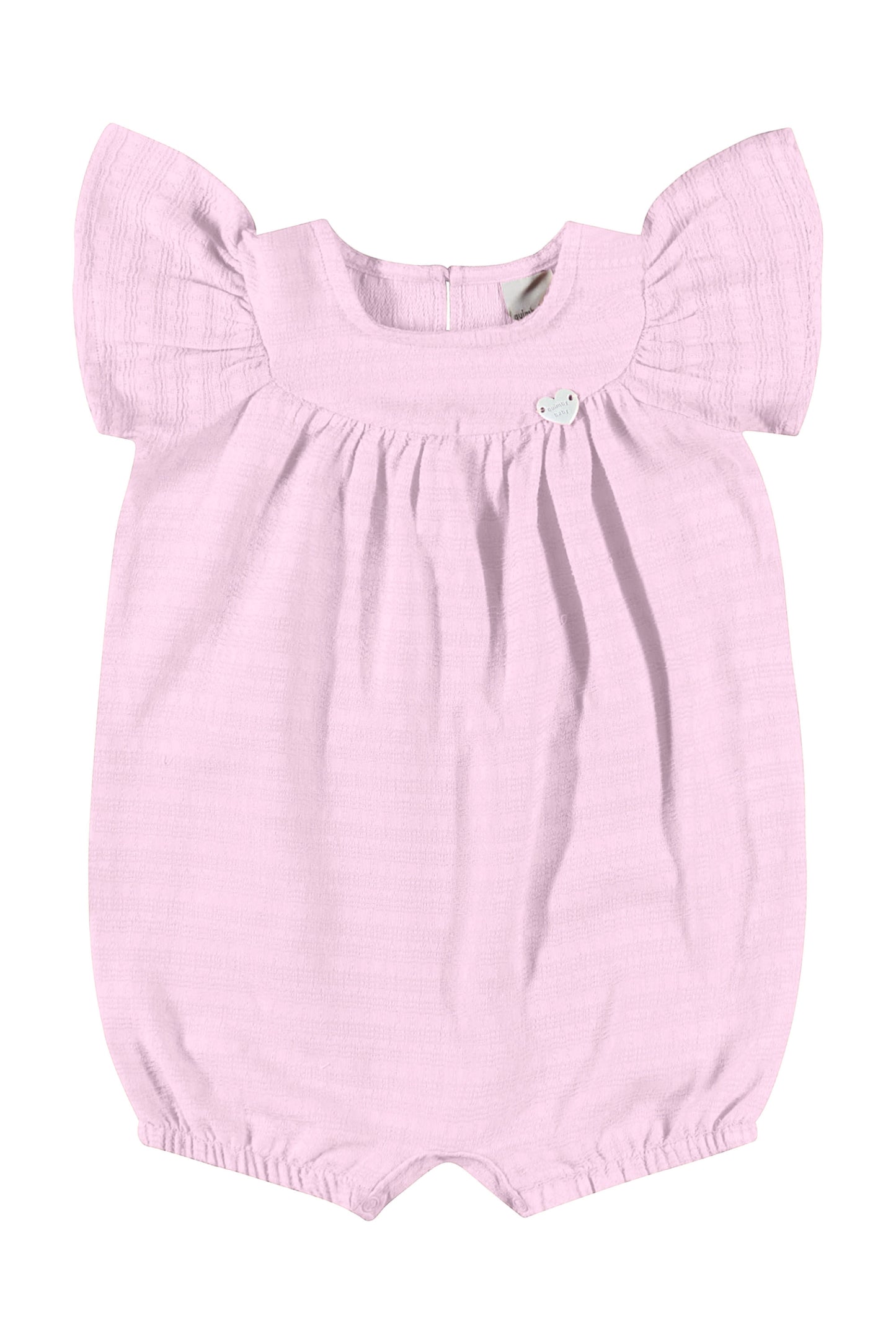 Mameluco overall rosado bebe niña quimby 34125-132802
