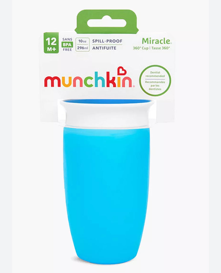 Vaso antiderrame azul celeste munchkin bebe