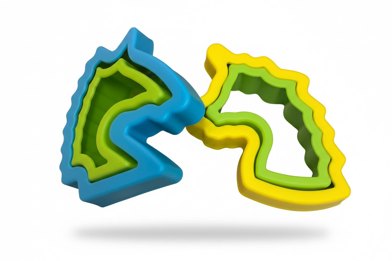 Cortador Accesorio para loncheras frutas sandwich niña niño