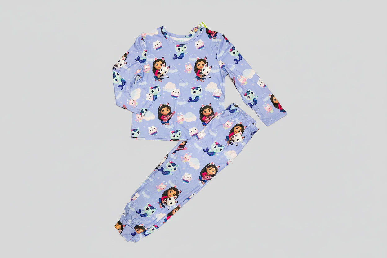 Pijama morada Gabby niña primark 30350320