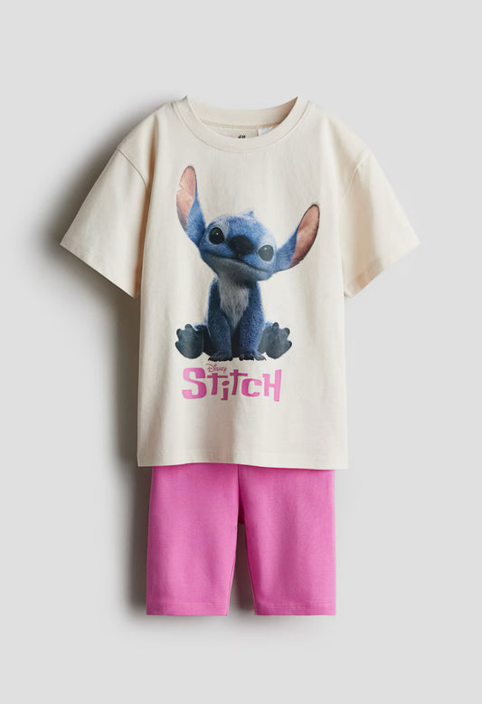 Set 2 piezas  Stitch H&M niña