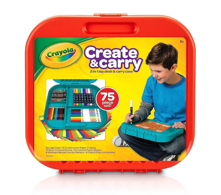 Set de arte crayolas 75 piezas