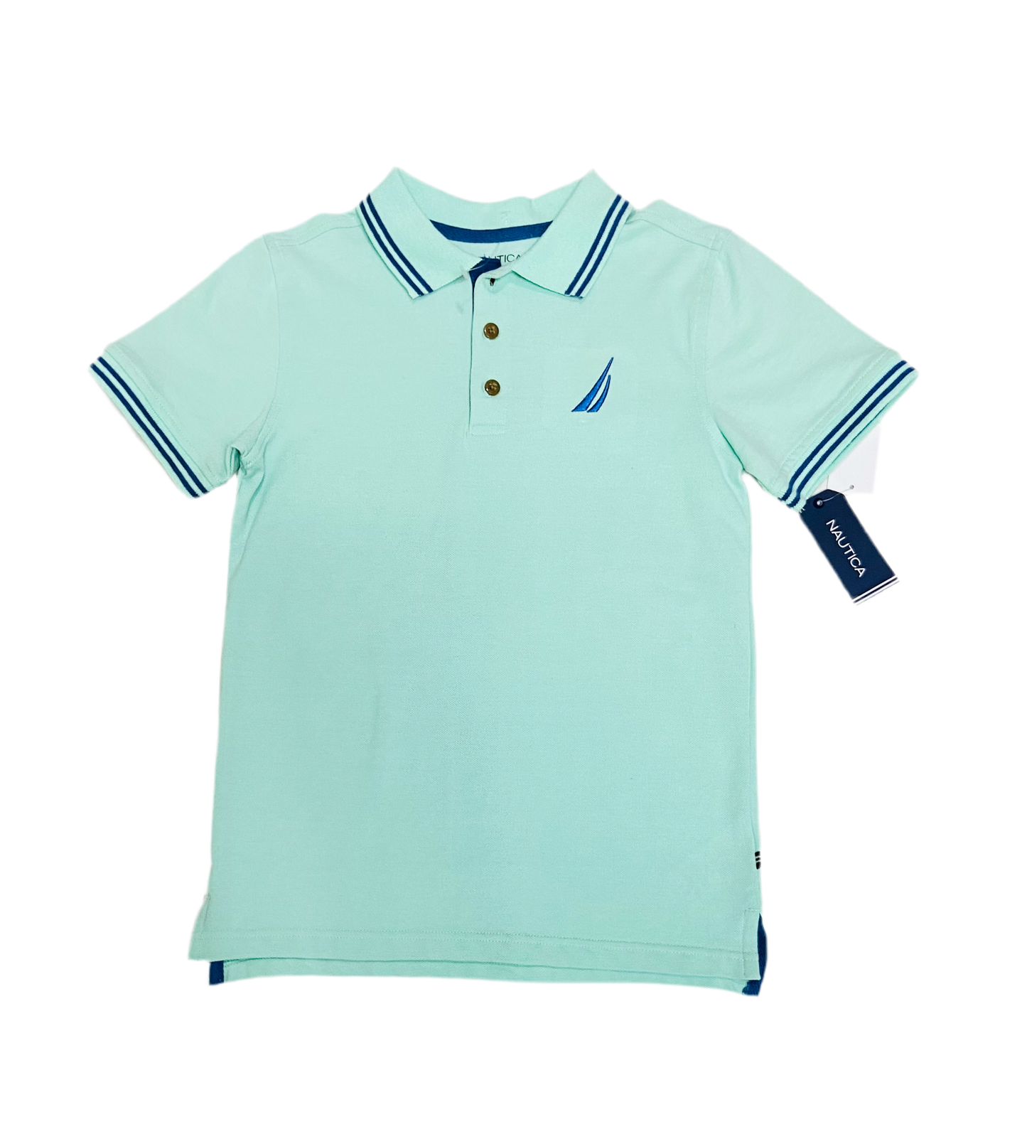 Camisa verde Náutica niño