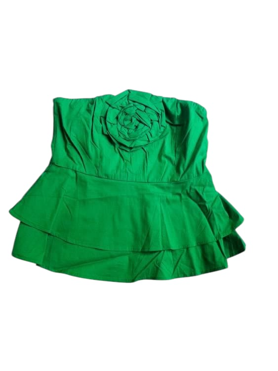 Camisa Blusa dama mujer verde CTD1198-34 390290 promo 4x1000