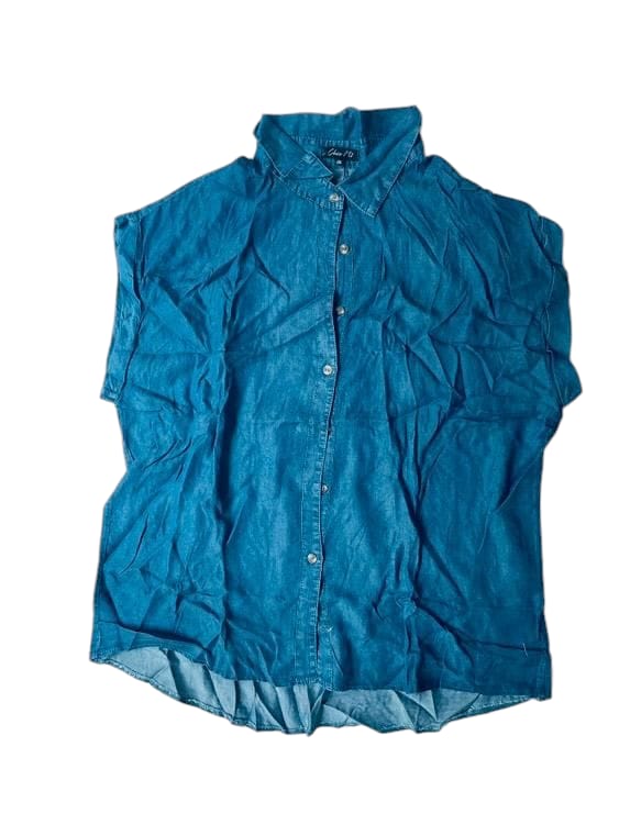 Blusa dama mujer azul oscuro CTP1143-48 490360