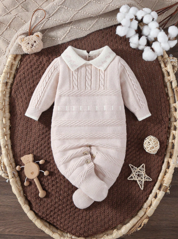 Pijama mameluco bebe niña rosado sa25072931719563390