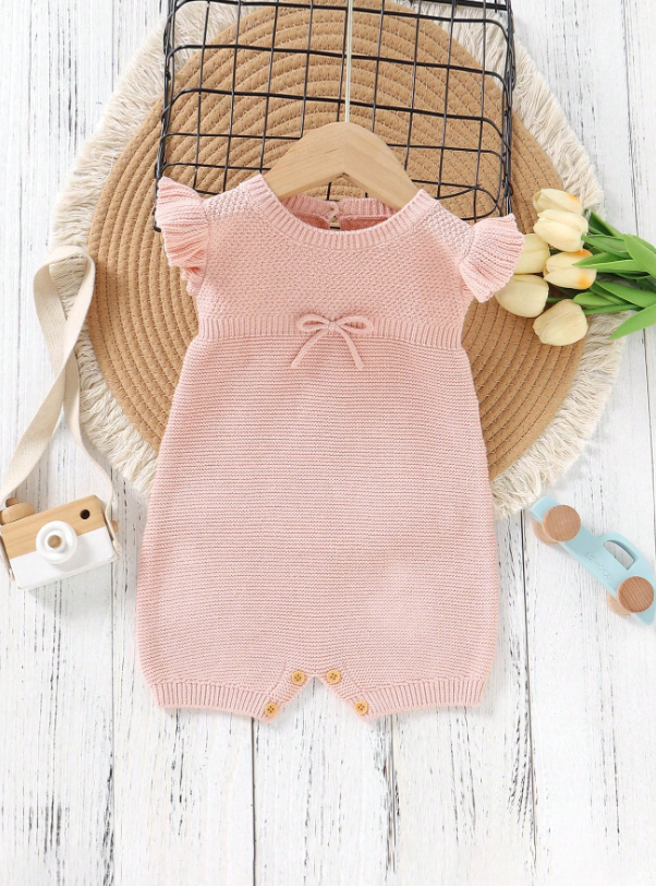 Mameluco rosado bebe niña sa25030544455914978