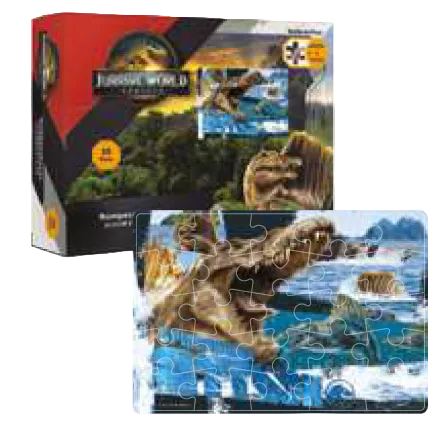 Juguete rompecabezas bebe niño Jurassic Park UT-JP-P25 390290