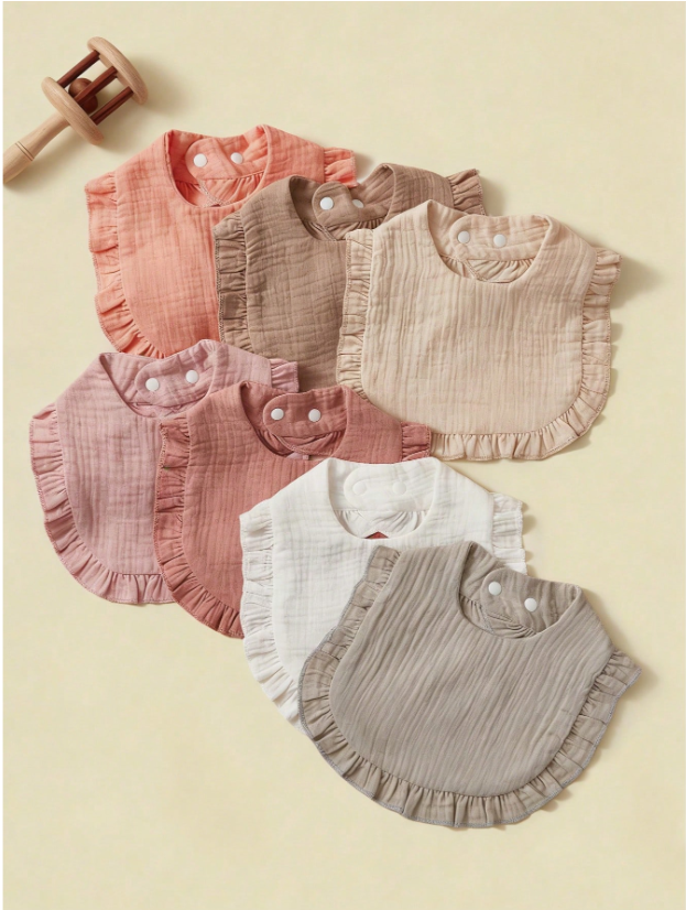 Set 7 baberos bebe niña sa251213132967179432737