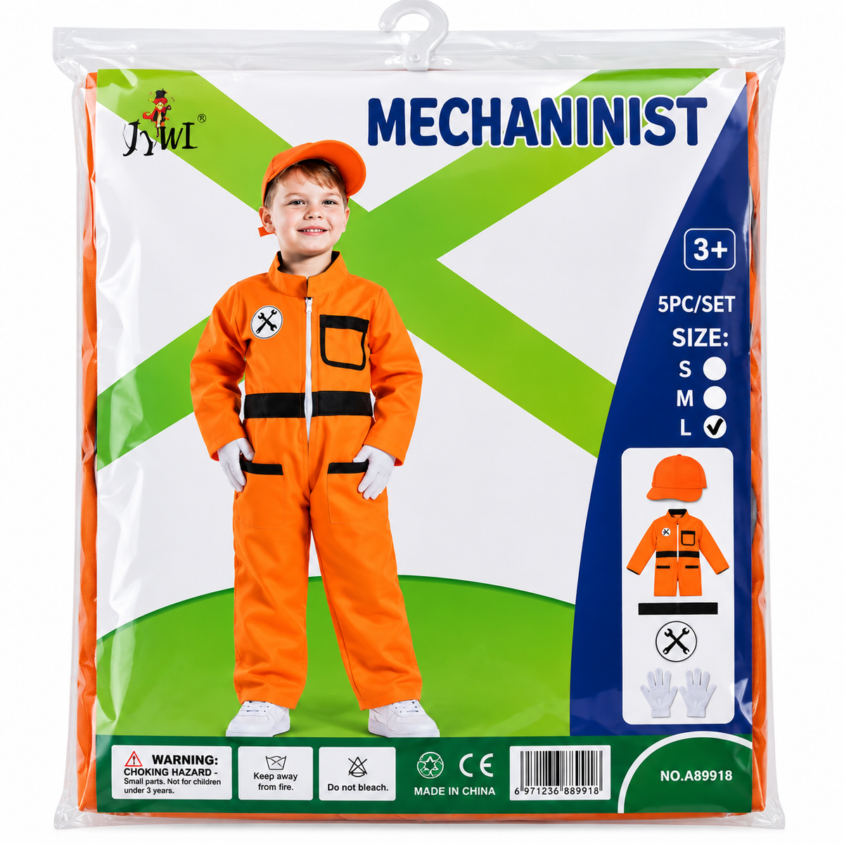 Disfraz mecanico niño juguete DO-260557