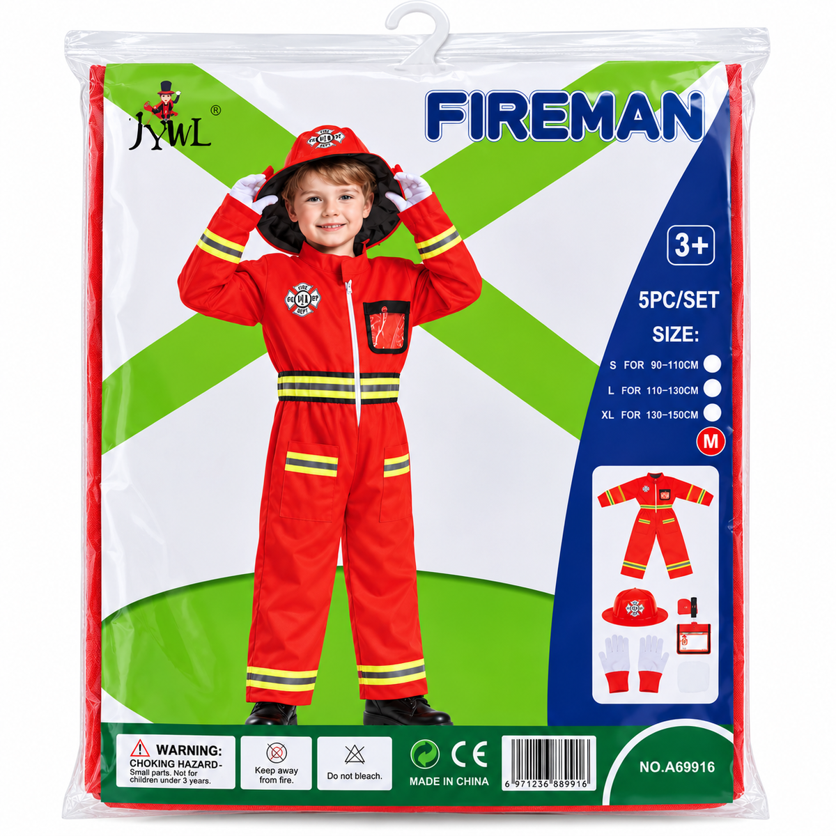 Disfraz bombero niño DO-260547 juguete