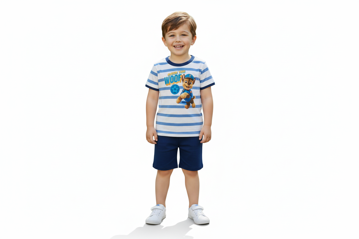 Set conjunto niño paw patrol Chase Woof St Jacks 3000175804