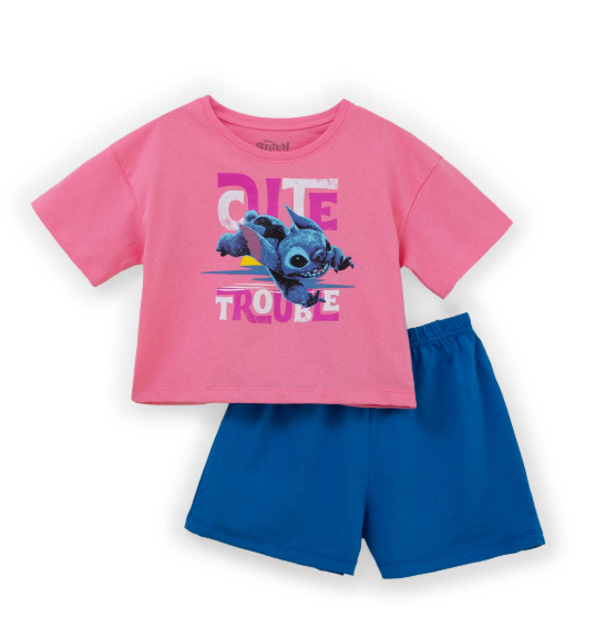 Set conjunto para niña Stitch St Jacks 2000144401 promo 2x1000