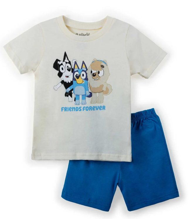 Set conjunto Bluey Friends Forever niño St Jacks 3000175902