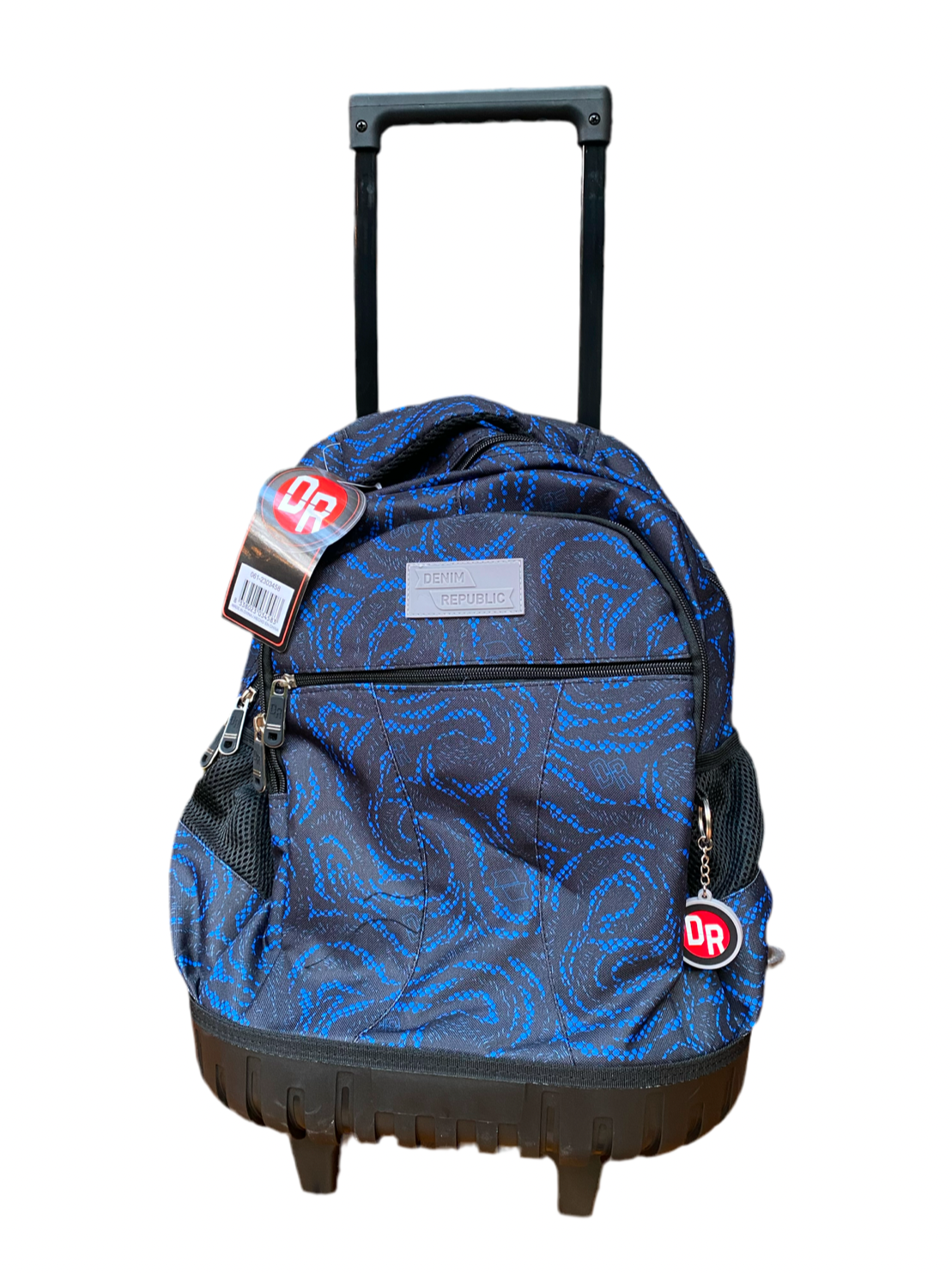 Mochila azul con ruedas niño 061-23458