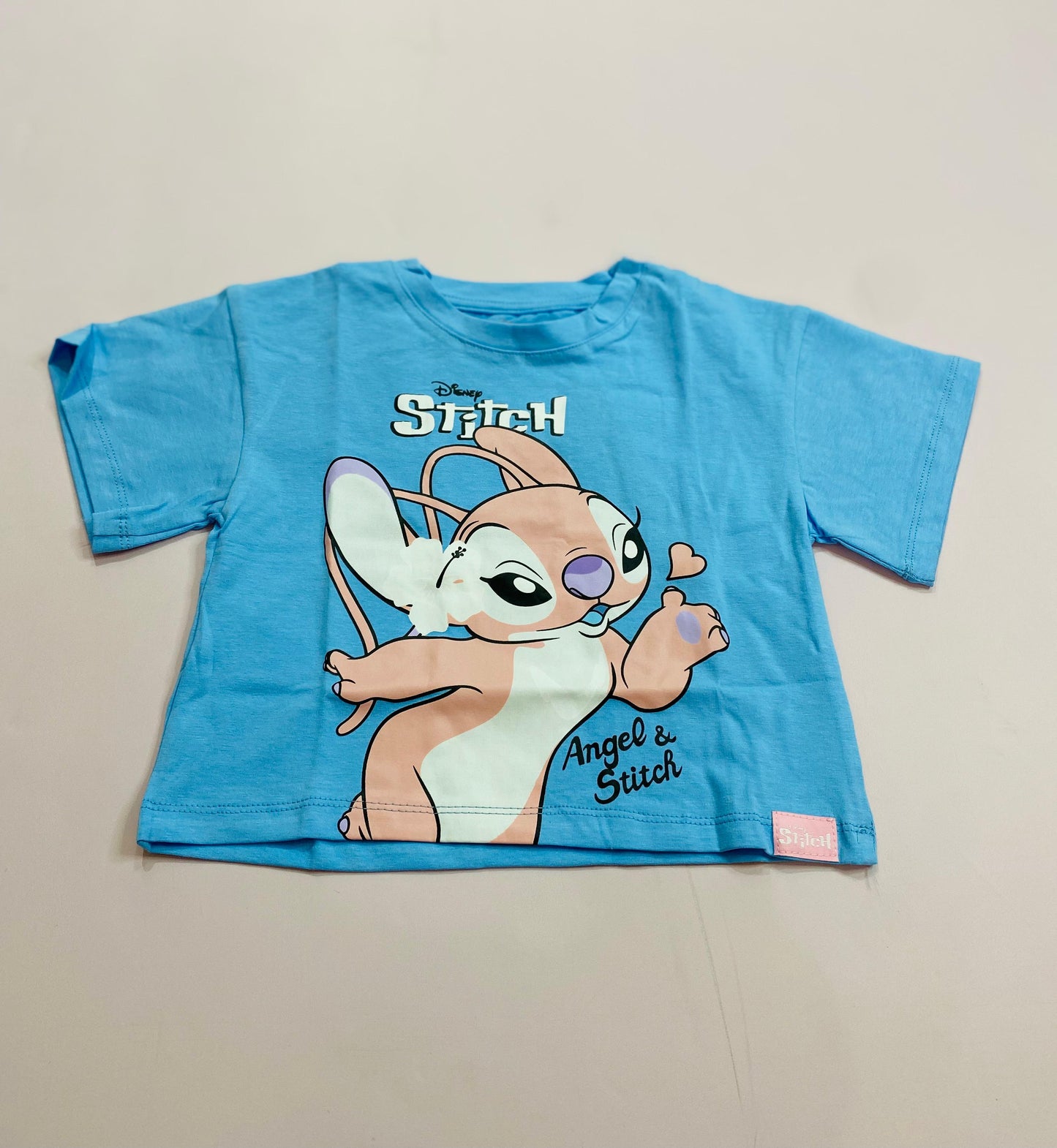 Camisa para niña Stitch azul D1-STI-101D