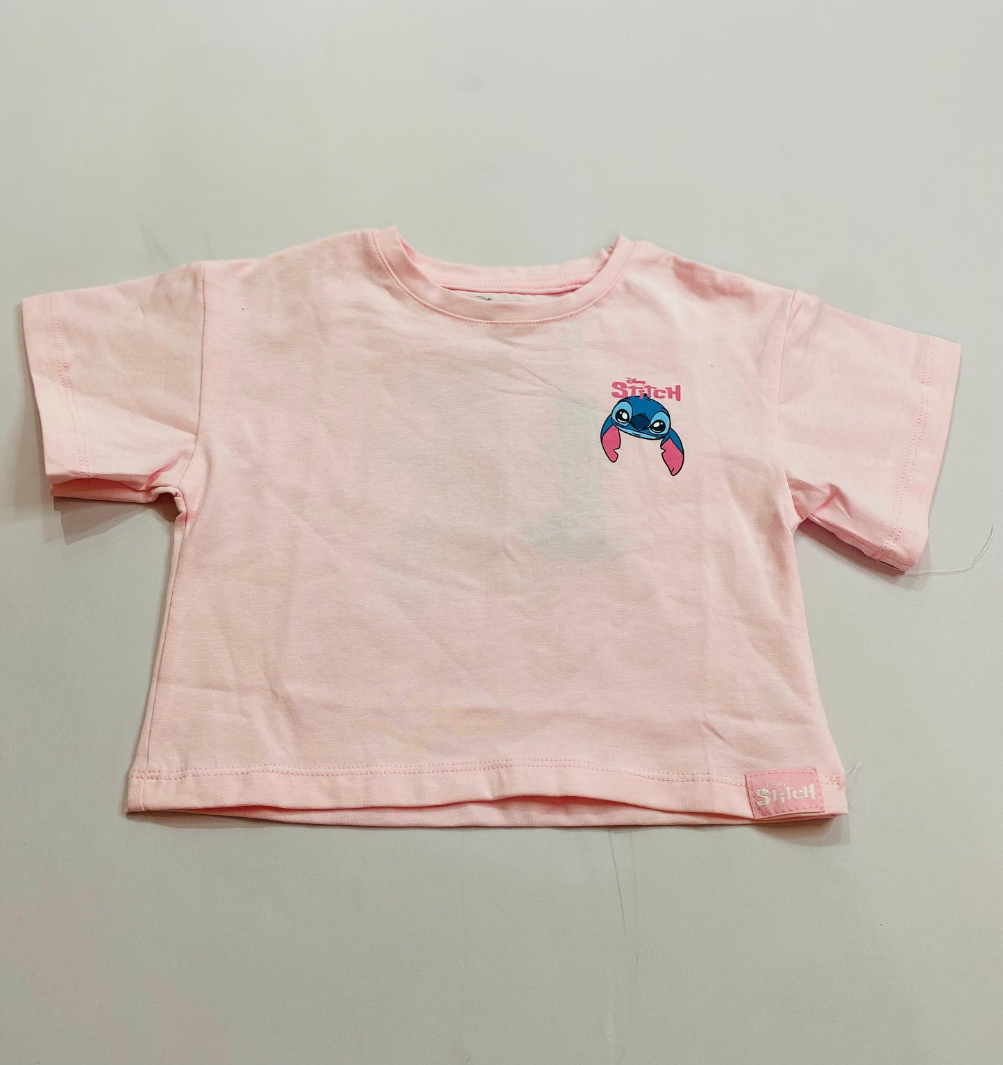 Camisa bebé niña rosada Stitch D1-STI-118B
