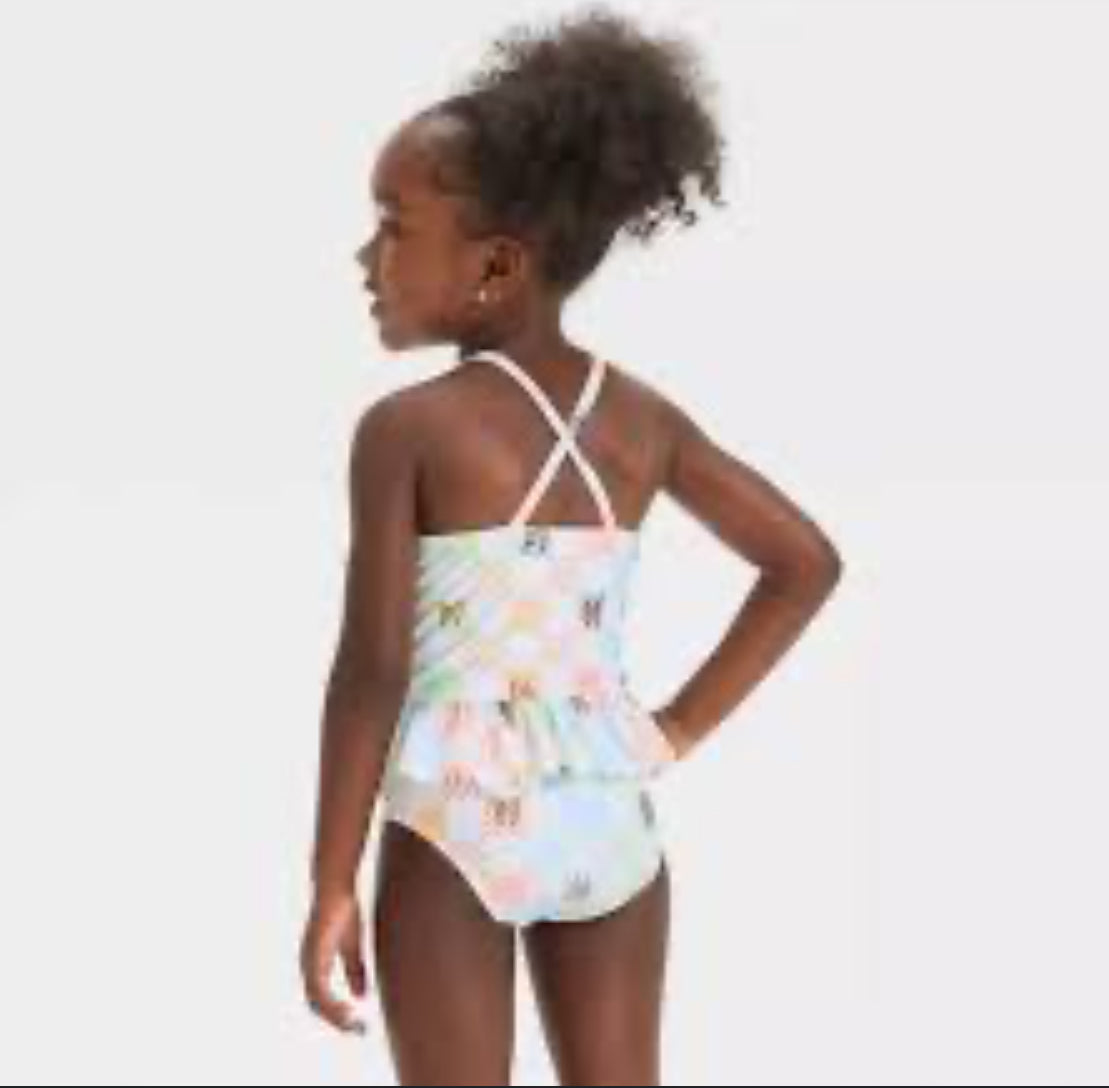 Traje de baño bluey niña