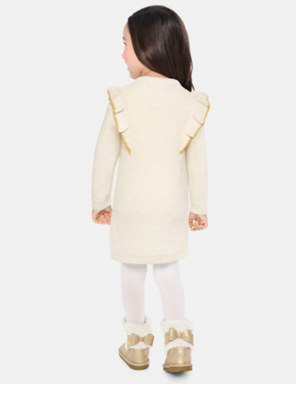 Vestido blanco sueter Childrens Place