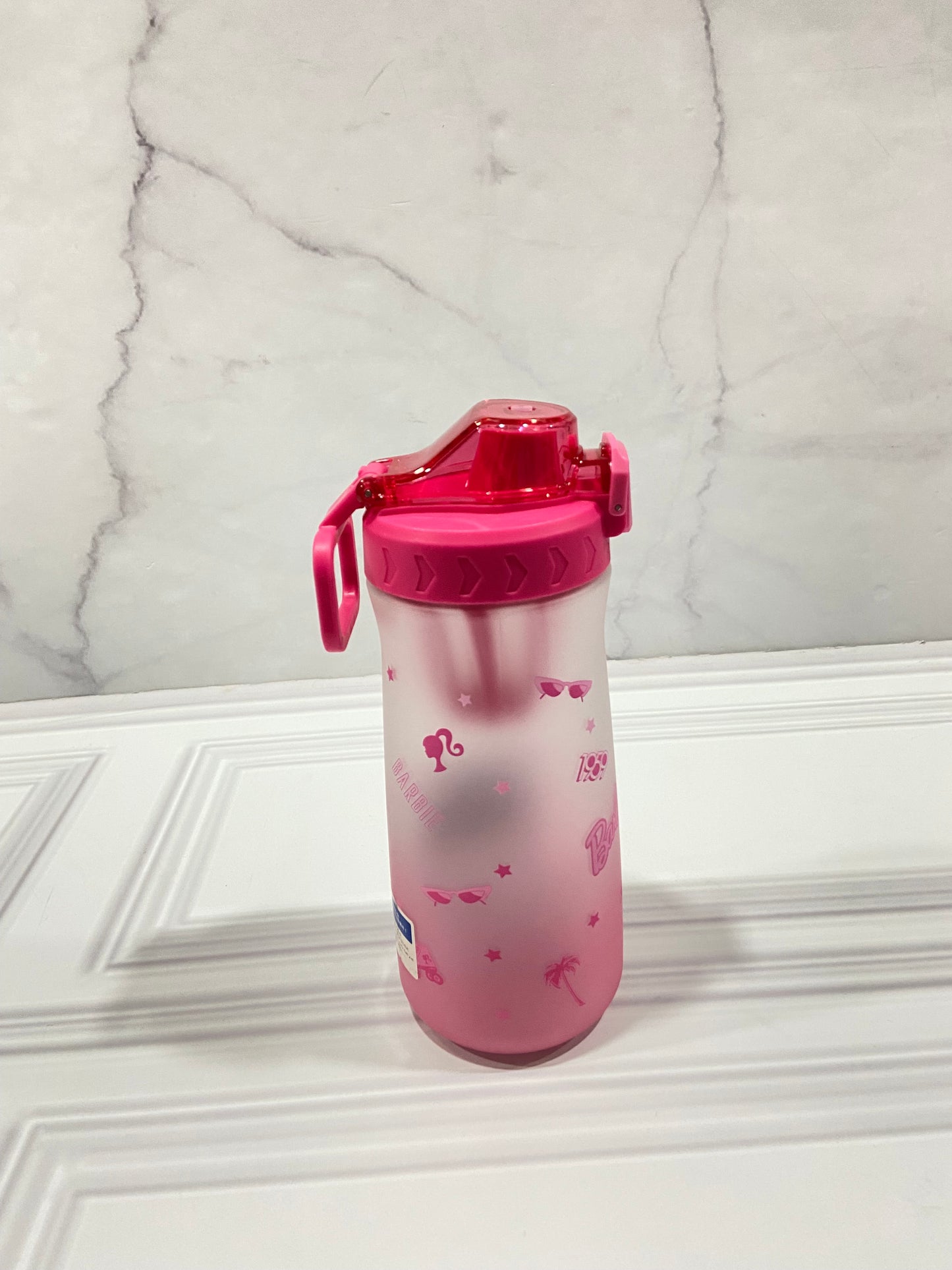 Termo bote plástico barbie 1100ml