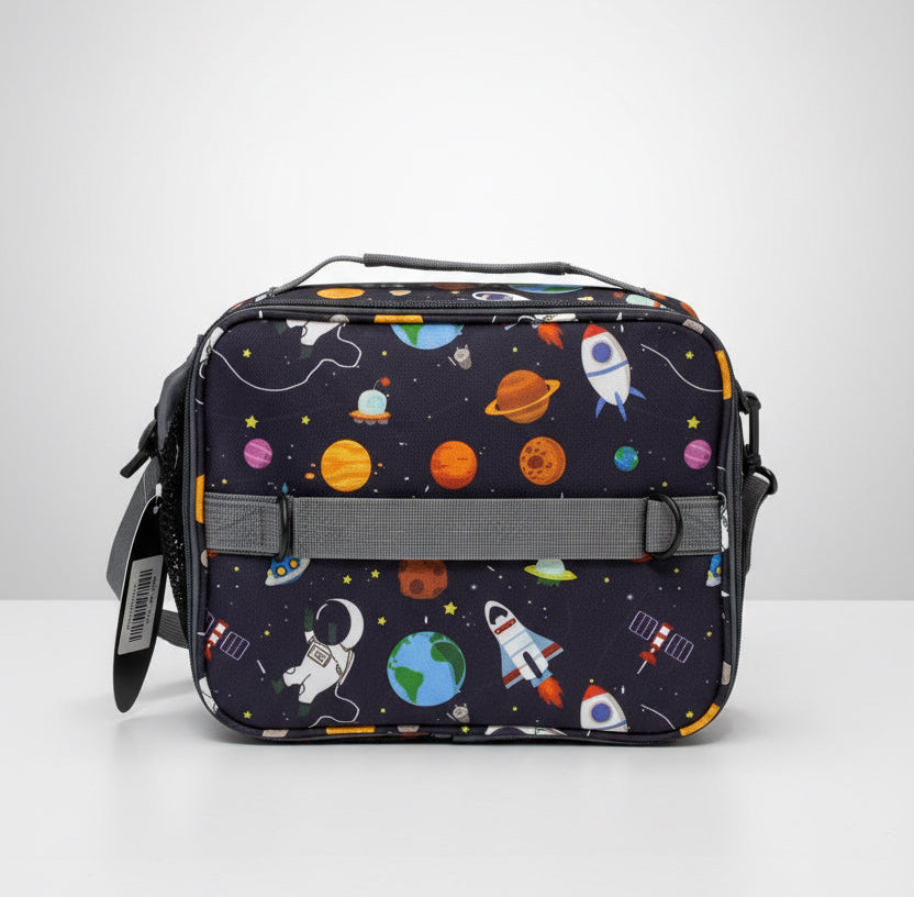 Lonchera azul oscuro Espacio Astronauta Skola