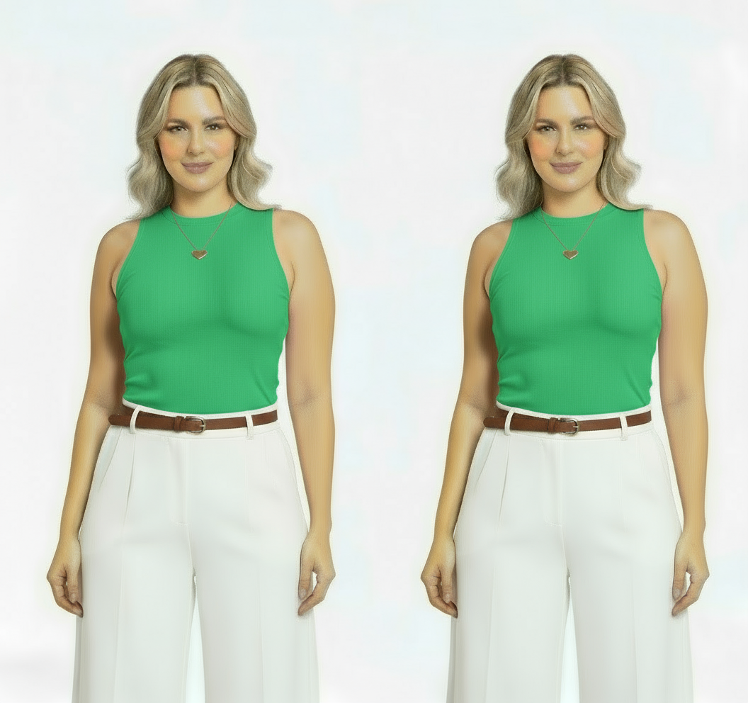 Camisa dama verde chic mi CTD1169-29 390290