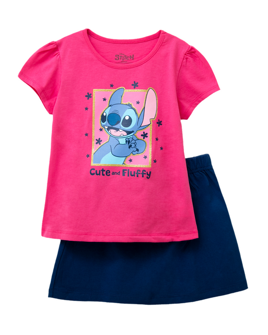 Set Conjunto camisa y falda stitch St Jacks niña 2000143902