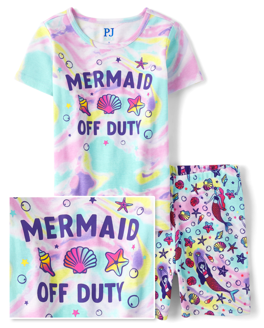 Set pijama 2 piezas niña place sirena 44158448