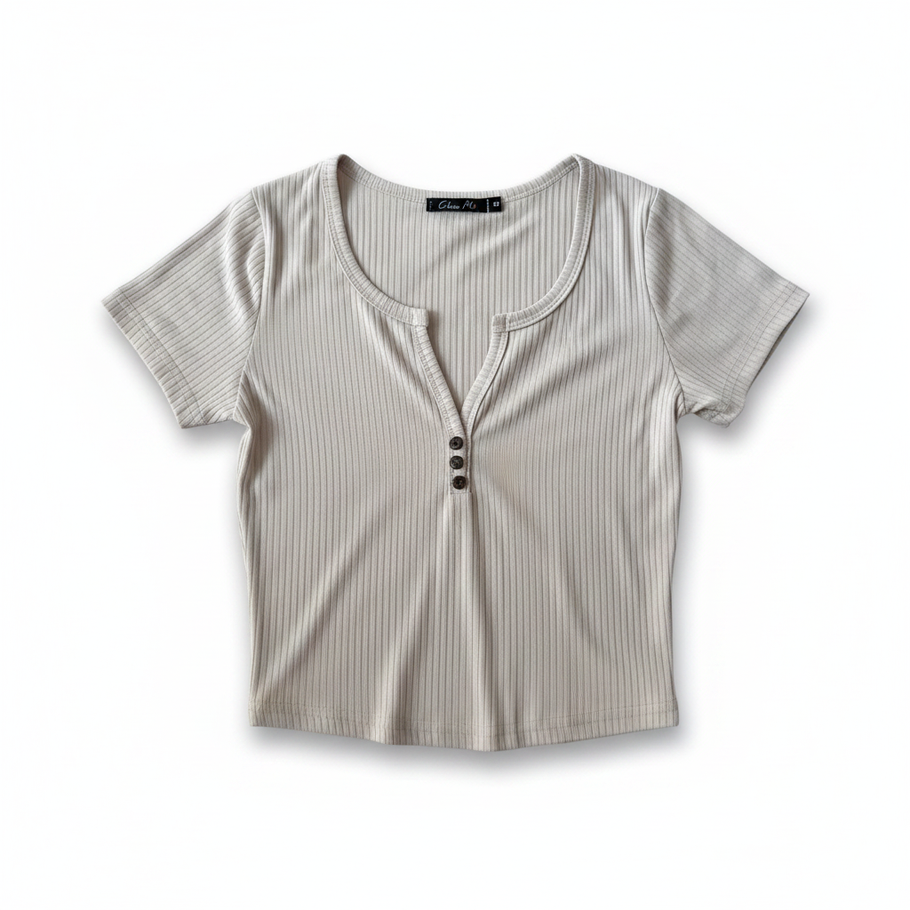 Camisa dama blusa CTD1170-1 390290 beige promo 4x1000
